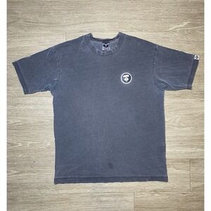Men's MEDIUM Aape By A Bathing Ape T-Shirt Somewhere In The Aape Universe Grey